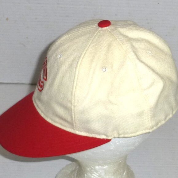 VTG Ted Fletcher Sports Cincinnati Reds Youth Size 100% Wool Hat PLEASE READ - Picture 6 of 8